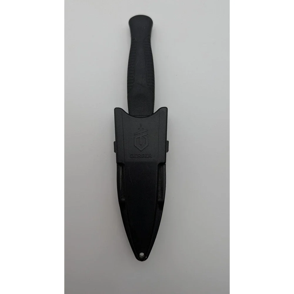Gerber Guardian Back-Up Boot Knife Tactical Fixed Blade 0870814 D1 Black Sheath